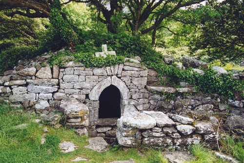 This impressive holy well is located near Ballyvaughan, a small village on the shores of Galway Bay.