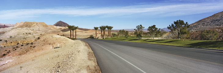 &lt;i&gt;Entrance Road to Lake Las Vegas&lt;/i&gt;, 1996.