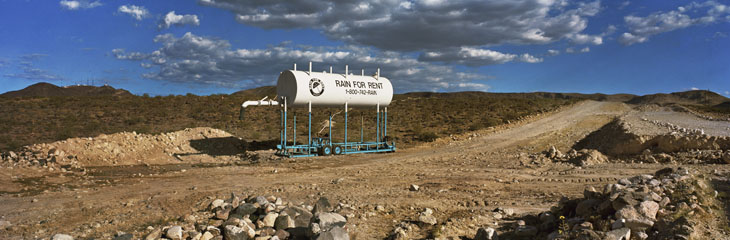 &quot;Rain for Rent&lt;/i&gt;,&quot; Green Valley area, Sourthern Las Vegas, 1995.