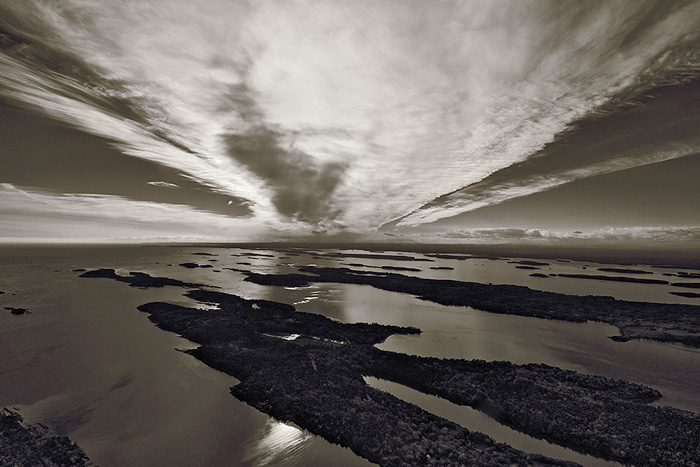 Orrs Island off Maine Coast