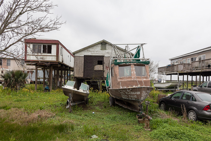 Pointe Aux Chenes, CA: Elevation Two Feet.