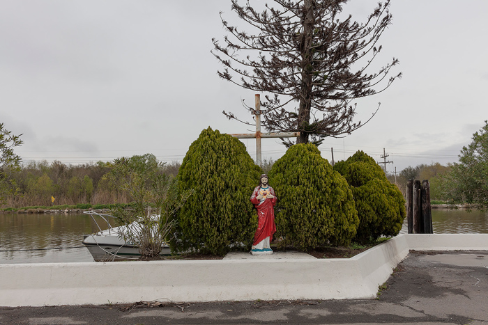 Bayou Lafourche, LA: Elevation Zero Feet.