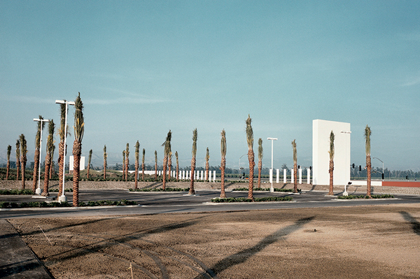 New Mall Parking Lot, Southern California