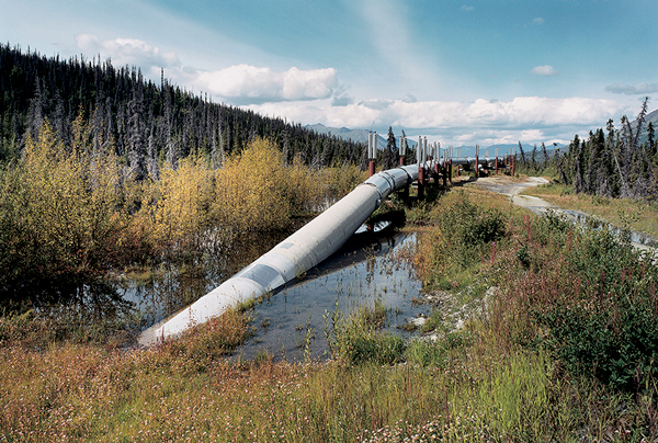 Alaska Pipeline, North of Valdez, Alaska