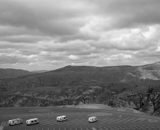 Near Johnston Ridge Observatory, Mount St. Helens National Volcanic Monument, Washington, 1998.