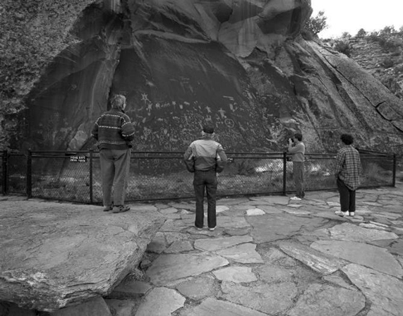 Newspaper Rock State Historical Monument, near Canyonlands National Park, Utah, 1994.