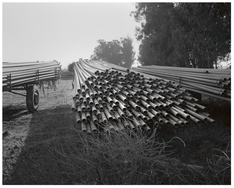 Irrigation pipes, Santa Maria.