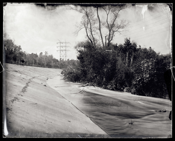 Looking upriver, Elysian Valley. 