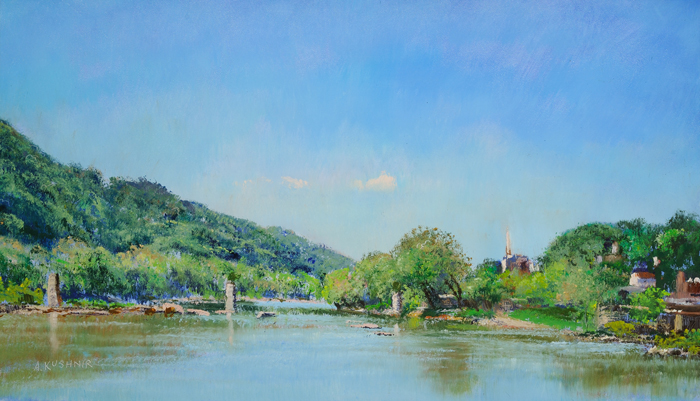 Harpers Ferry from Sandy Hook Road