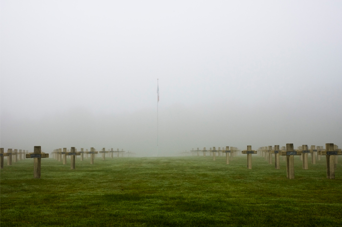 A cemetery near the village of Vienne-le-Château commemorates American doughboys who lost their lives in the Argonne forest.