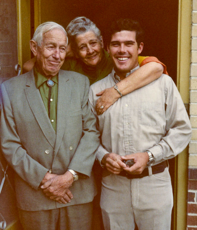 My grandparents, George and Dorothy Carlson, with me at my graduation from a Denver high school in 1970.