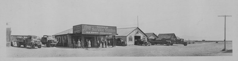 Lyon Super Service Station, the place where the brothers honed their skills.