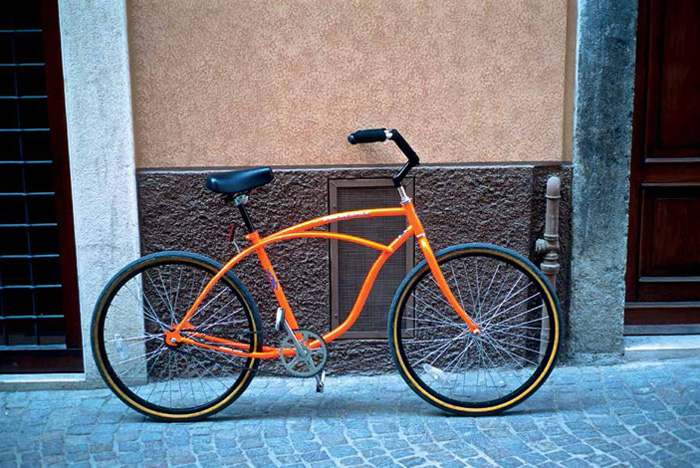 Bicycle, Lago di Garda, Italy, 1995.