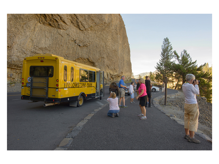 Overhanging Cliff, Grand Loop Road near Tower Fall (2015).