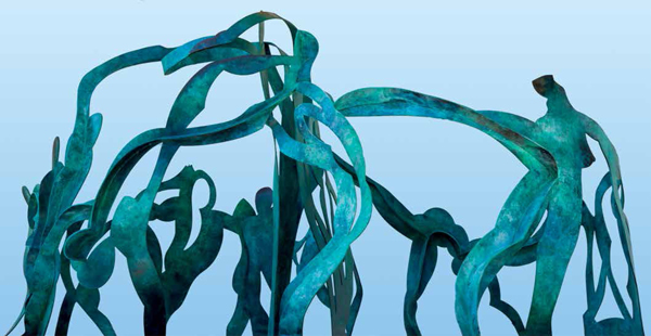 Journeys, 1996, bronze, 24 x 48 x 36 in., Artist’s Collection