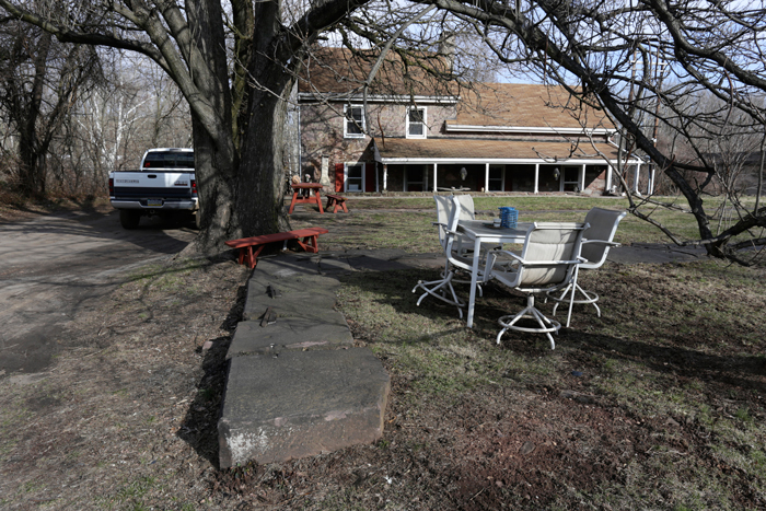 Lock tender’s house and Lock 51 capstones, Birdsboro, 2017.