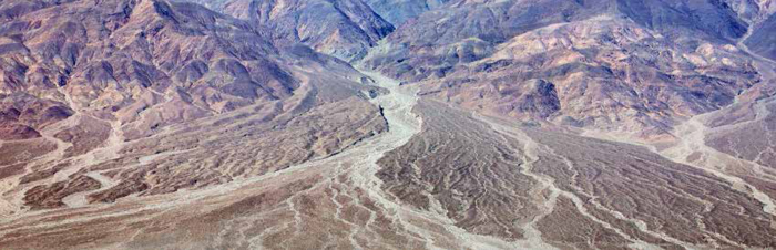 Bajada, East Slope of Panamint Mountains