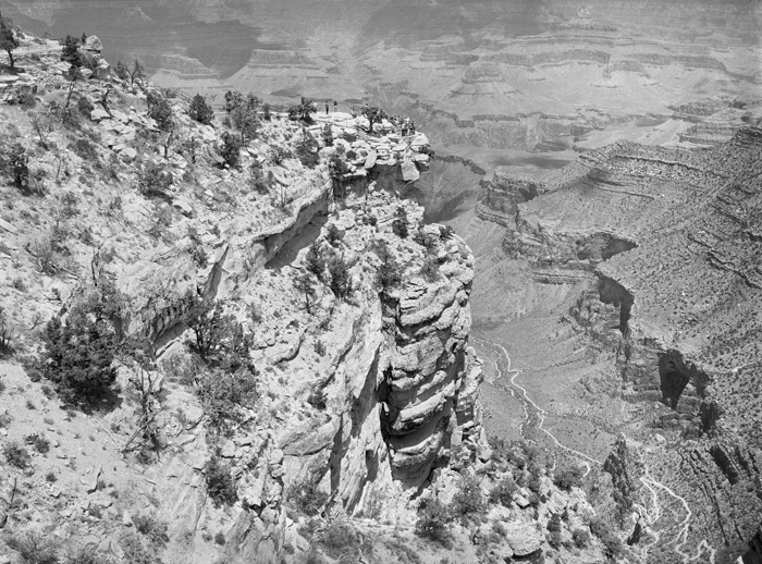 View Point, Grand Canyon National Park, Arizona, 1980.  (© William Sutton)