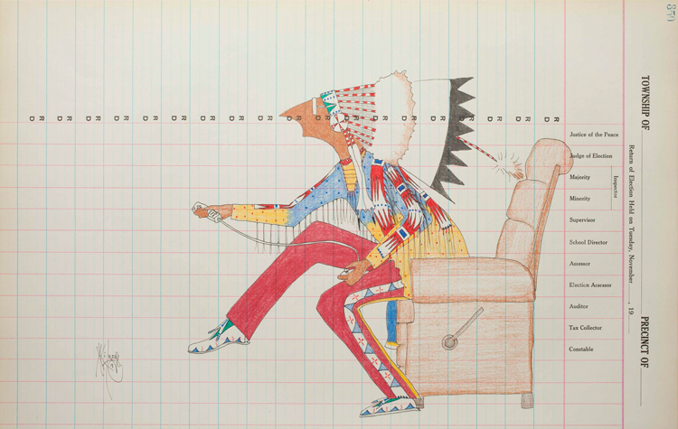 Plate 350: &lt;i&gt;Arm-Chair Warrior&lt;/i&gt;