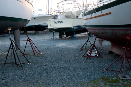 Boatyard, my waterfront, Deltaville, VA